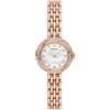 Emporio Armani Orologio Donna, movimento a due lancette, cassa in acciaio inossidabile oro rosa 26 mm con bracciale in acciaio inossidabile, AR11474