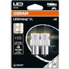 OSRAM LEDriving SL, PY21W, Ambra, Doppio Blister (2 lampade), Retrofit LED, solo uso fuoristrada