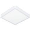 Eglo connect.z Fueva 6-Z Plafoniera LED per bagno, Smart Home, uso con ZigBee, app e controllo vocale Alexa, luce bianca calda e fredda, RGB, dimmerabile, bianca, IP44, 22 x 22 cm