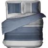 IL BOTTEGONE - Parure Copripiumino 100% Cotone set completo di sacco e federa; Letto Singolo Colore: Grade Blu