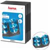 Hama Dvd Quad Box, Black, Package of 5 Pieces 4dischi Nero