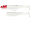 Fiiish, combo di 2 esche sanguinerole nere per pesca offshore, BM188, Blue, No.2 - OFFSHORE - 10g