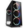 SERYAL PC PC Gaming Computer Desktop Assemblato AMD Ryzen 7 5700G - 8 Core 4,60 GHz SSD 1 TB Ram 16 GB 3200 Mhz Windows 11 Pro Wifi