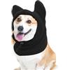 Sollee Cuffie antirumore per cani, cappello invernale per cani di piccola taglia,Accogliente cappello caldo per cani in pile polare | Sciarpa scaldacollo con cappuccio con orecchie lavabili, per