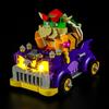 BRIKSMAX Kit di illuminazione a LED per Lego-71431 Bowser's Muscle Car Expansion Set - Compatibile con Lego Super Mario Building Set - Non include Lego Set