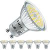 EACLL Lampadina LED GU10, Luce Bianco del giorno 5000K, 9W Sostituisce Lampadine Alogene da 125 W, Confezione da 6, 950 LM, Angolo di Irradiazione a 120°, Non Dimmerabile, PAR16 Riflettore AC 230 V
