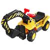 Sport1 One The Sport Maker Sport1 Escavatore Giocattolo Cavalcabile per Bambini 1-3 Anni. Ruspa con Volante, Benna e Vano Sottosella