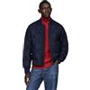 Tommy Hilfiger Uomo Giacca Trapuntata Onion Quilted Bomber Giacca da Mezza Stagione, Blu (Desert Sky), M