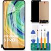 SRJTEK per Oppo A74 4G Display LCD per Oppo A94 5G Sostituzione dello Schermo per Realme 8 4G Touch Screen per Realme 8 PRO assemblaggio digitalizzatore per Reno4 SE Kit di Riparazione (Nero)