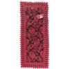HOME ZEN HOUSEHOLD LINEN TOVAGLIA COPRITAVOLO CENTROTAVOLA RUNNER PIZZO MACRAME' LUSSO (STRISCIA 40X140 CM, DISEGNO FELCE COLORE BORDEAUX)