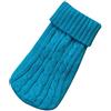 Generic Cappotto invernale per cani di piccola taglia, per cani di piccola taglia, abbigliamento per animali domestici, maglione per cani norvegese (blu, L)