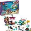 LEGO Friends La Missione di Soccorso dei Delfini, Playset con Barca e Sottomarino, Relitto e Figure dei Delfini, Serie Salvataggi Marini, 41378