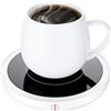 BTOYM Scaldatazze da caffè Scalda tazza intelligente con 3 impostazioni di temperatura Scaldabevande elettrico Spegnimento automatico, scalda caffè, tè e latte (nessuna tazza)