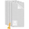 Jerilla Tappetino da Taglio per Cricut 4 pezzi 12x 12 StandardGrip Tappetini da Taglio Antiscivolo Set per Cricut Maker/Explore One/Air/Air 2 con Raschietto