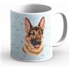 power gift PASTORE TEDESCO - (ITA) tazza da caffè, tazza da tè in ceramica di alta qualità. Una tazza con la grafica di un animale domestico e un'apposita scritta in italiano. Un regalo pratico. 36.