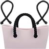 Norhogo Classic Mini Maniglia Corda, Manici o Bag, Manici per Borse, Manici Lunghe Maniglia Corda, Sostituzione Sacchetto Catena Ricambio Accessori, 2 Manici in Corda per Borsa per Fai da Te Donna