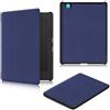 Kepuch Custer Cover per Kobo Aura H2O Edition 2,PU-Pelle Case Custodia per Kobo Aura H2O Edition 2 - Blu