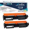 LCL Compatibile Cartucce di Toner 17A CF217A (2 Nero) Sostituzione per HP LaserJet Pro M102 M102a M102w Laserjet Pro MFP M130 M130a M130fn M130fw M130nw M132 M132a M132fn M132fp M132fw M132nw M132sfnw