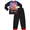 FIVE NIGHTS AT FREDDY'S Set Pigiama Lungo, Nero , 8-9 Years