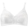 Leo Corsetteria Reggiseno Triumph Senza Ferretto Coppe Taglie Grandi Claudette 104 N Tg.4 Coppa D Bianco 0003