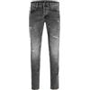 JACK & JONES Jjiglenn Jjoriginal Sq 015 Jeans, Denim Nero, 31W x 36L Uomo