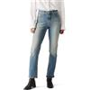 Levi's Classic Straight, Jeans Donna, Simply White, 26W / 28L