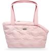 Record - Borsa per Cani e Gatti Sofi. Trasportino impermeabile, imbottito. Borsa per Cani con guinzaglio di sicurezza e fondo rimovibile.Fino a 6 kg | Rosa, 37 x 17 x 26 cm