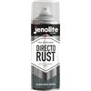 JENOLITE Directorust Vernice Satinata | GREGIO ARDESIA | Vernice spray multisuperficie | Per l'uso su aperture in legno, metallo, plaspa, ceramiche e arrugginite | 400 ml (RAL 7031)