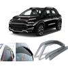 AC WOW 4x Deflettori per Vento per Citroen C3 Aircross 2017 2018 2019 2020 2021 2022 2023