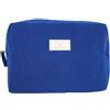 Feel Natural Astuccio da toilette da donna (21 x 15 x 11) in velluto a coste, beige, Sacchetto di trasporto