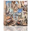 ARPAN 10 x 15 cm Arpan Vintage collage - UK-Europa Memo Album fotografico per 200 foto 4 x 15,24 cm
