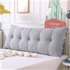 UWOBTN Cuscino Schienale Letto E Divano CuscinoLetto Premium 60/80/120/140/150/160/180/200cm Singolo/Matrimoniale Cuscini Testata letto Removibile Lavabile Lettura Schienale ( Color : #9 , Size : 100x60x20cm