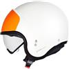 NOLAN N21 VERNICIATURA SPECIALE - (Glossy Pearl/Orange)
