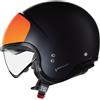 NOLAN N21 VERNICIATURA SPECIALE - (Matt Black/Orange)
