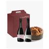 Colderove Bauletto 2 bottiglie Prosecco DOC - Tre Spumante Rosé - Panettone Artigianale Muzzi