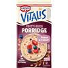 Cameo Vitalis Porridge Gusto Frutti Rossi con Fiocchi Integrali di Avena e Delicati Frutti Rossi, Preparato Istantaneo, Porridge Pronto in 3 Minuti, Fonte di Proteine, Busta Monoporzione 56 g