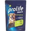 Prolife dog snack grain free sensitive coniglio all breeds 90g