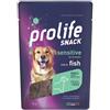Prolife dog snack grain free sensitive pesce all breeds 90g