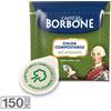 CAFFE' BORBONE 150 CIALDE CAFFE' BORBONE MISCELA VERDE ESE 44 MM MONODOSE DECAFFEINATO DEK