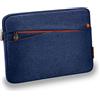 PEDEA Custodia per Tablet 10,1 Pollici (25,6 cm), con Scomparto supplementare, Blu