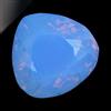 Glitzy Gems Opale blu naturale australiano 20,90 ct pera certificata pietra preziosa sfus...