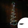 Wisdom Albero luminoso a spirale da 350 Led altezza 180cm Multicolore Wisdom