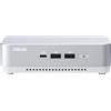 Asus Barebone Asus NUC 14+ RNUC14RVSU900002I Kit UCFF Core Ultra 9-185H 2.5GHz Argento [90AR0051-M000J0]