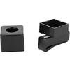 Tbest Porta Gessetto, Biliardo Portatile Stecca Porta Gessetto Clip Snooker Accessori Strumento
