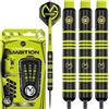 WINMAU Michael Van Gerwen MvG Ambition 24 Grammo Freccette in Ottone con Prism Voli e Nylon Freccette Aste