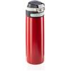 LEIFHEIT Borraccia Flip Acciaio Rossa 600ML
