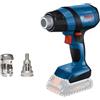 Bosch Professional 18V System Termosoffiatore a Batteria GHG 18V-50 (senza Batterie e Caricabatteria, incl. GHG 18V-50, Ugello Riflettore, 32 x 33 mm, Ugello Riduttore, 9 mm)