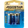 Aigostar Batteria Aigostar 1,5V C Mezzatorcia Alcalina confezione da 2 pile
