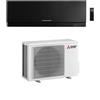 Mitsubishi Climatizzatore Monosplit Linea Kirigamine Zen MSZ-EF 12000 btu MSZ-EF35VGKB Black Inverter R-32 Wi-Fi Classe A+++ ,