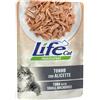 LifeCat Natural per Gatti Adulti da 70 gr Gusto Tonno con Alicette